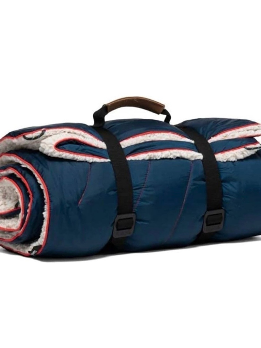 NWT FP Rumpl The Sherpa Puffy Blanket In Deepwater Blue Size 52 x 75